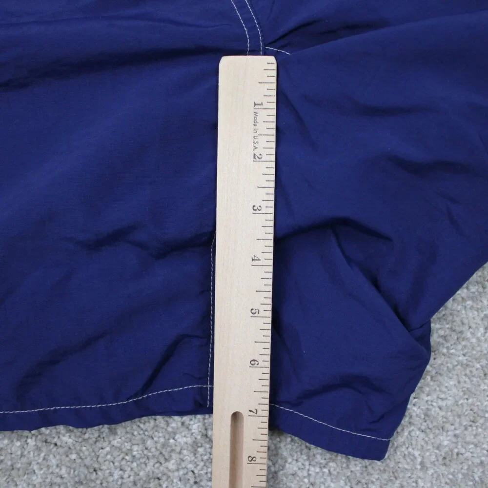 L.L. Bean Cycling Shorts Women Large Blue Inner Padded Cargo Pocket w/ 7